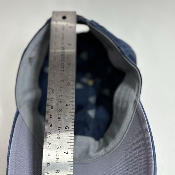 Adidas Areoready Adjustable Baseball Cap Hat Navy Blue Youth - Picture 6 of 11